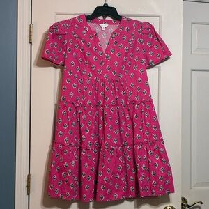 Crown & Ivy Pink Floral Dress